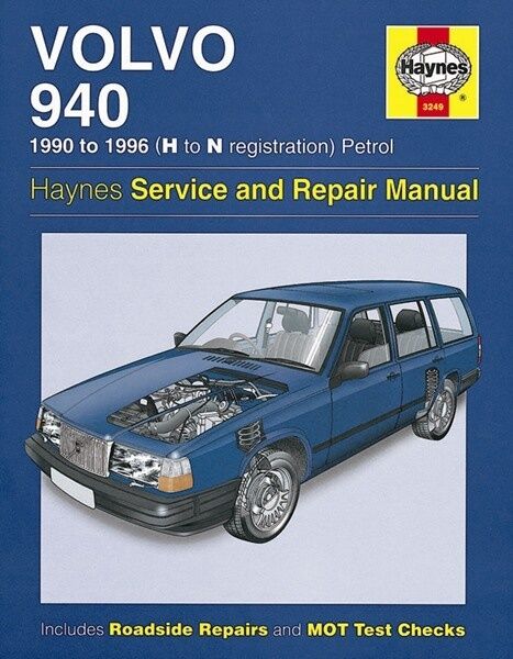 Volvo 940 Petrol 1990 1998 Haynes Service Repair Manual UK - sagin